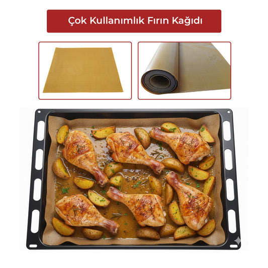 33x40 Fırınlanabilir Yıkanabilir Fırın Matı