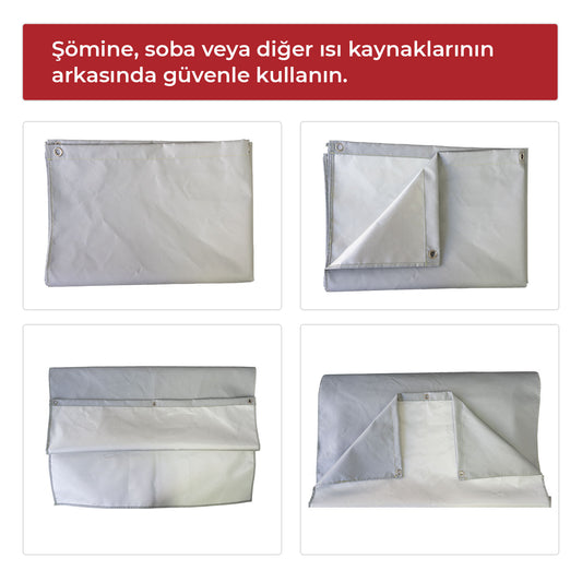 Soba Arkası Koruma Kumaşı 100X150cm