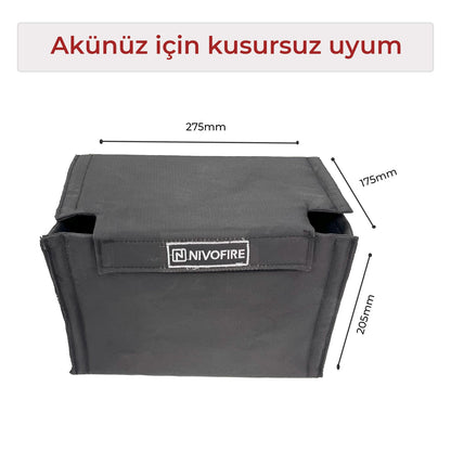 Akü Muhafaza Kılıfı 70-76ah Amper Uyumlu