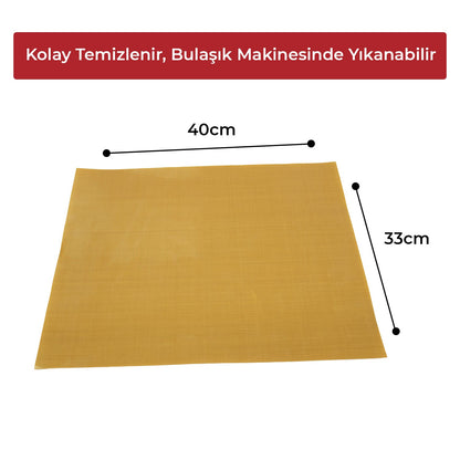 33x40 Fırınlanabilir Yıkanabilir Fırın Matı