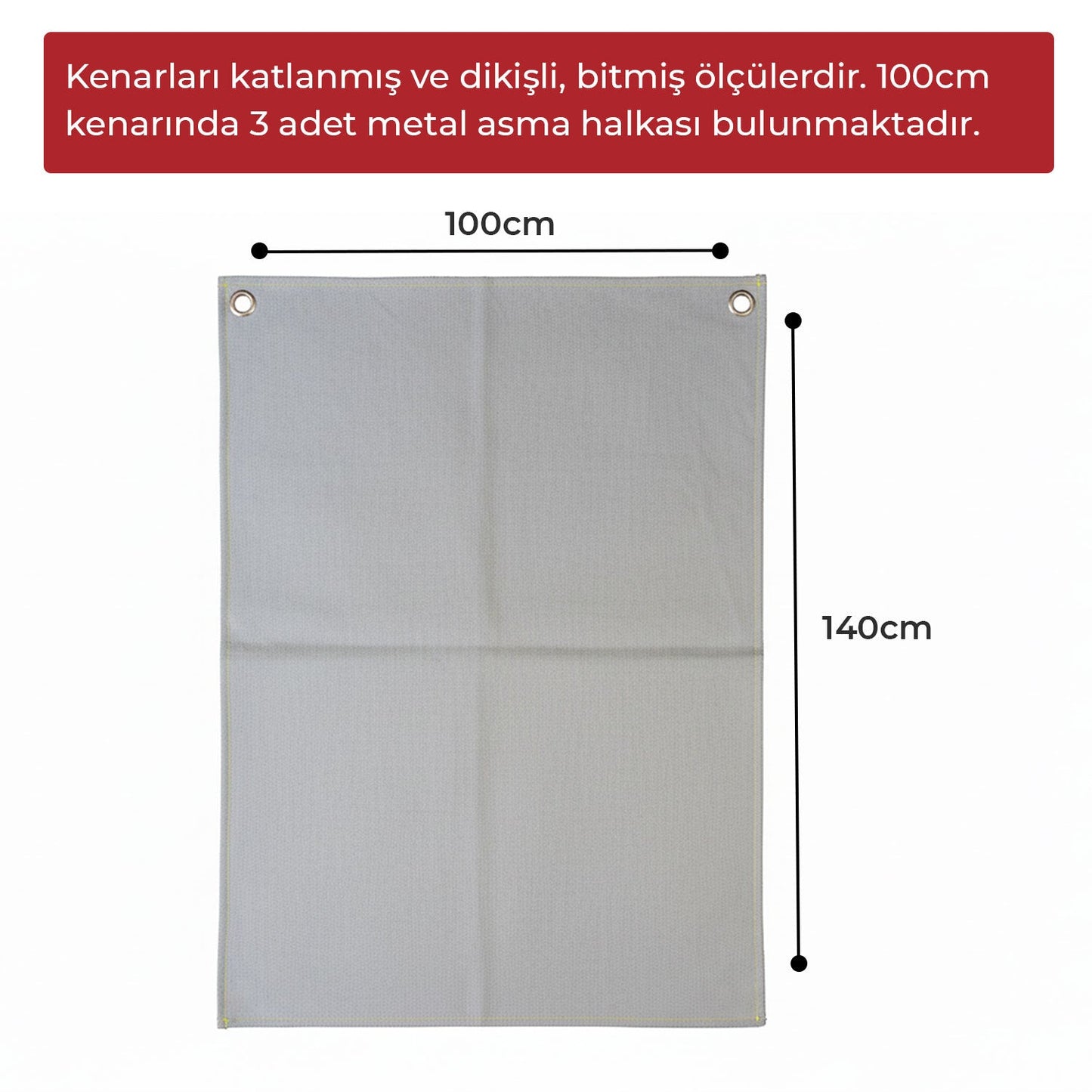 Soba Arkası Koruma Kumaşı 100X150cm