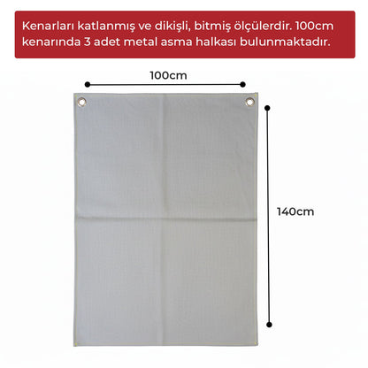 Soba Arkası Koruma Kumaşı 100X150cm